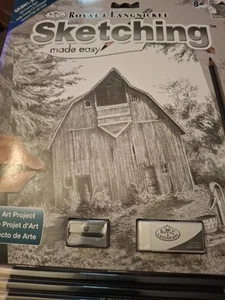 Sketching Old Country Barn Sketching Made Easy 10 Piece Set - Picture 1 of 3