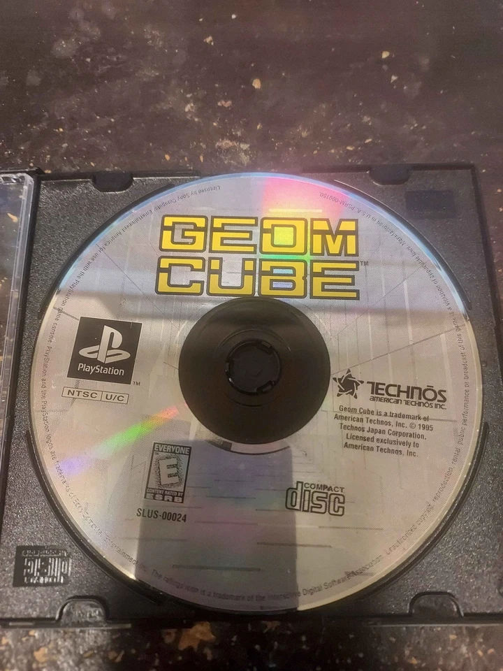 Geom Cube -  Playstation Disc Only Ships Next Day - Image 1 of 1