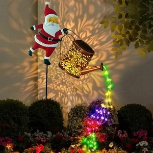 Christmas Solar Kettle Lights Garden Lawn Decorative Lights Lantern Decoration  - Picture 1 of 5