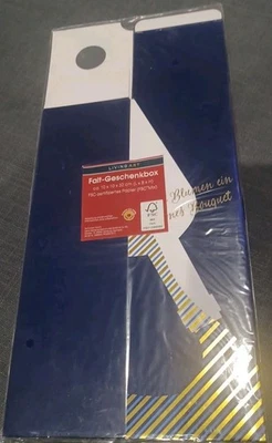 Falt-Geschenkbox Für Flaschen 10×10×32cm - Bild 1 von 3