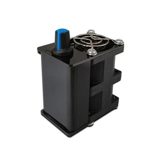 Ventilateur puissant avec boîtier noir module de commande ventilateur violent fini refroidissement5108 - Photo 1/8