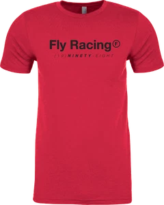 FLY TRADEMARK TEE RED 2X - Picture 1 of 1