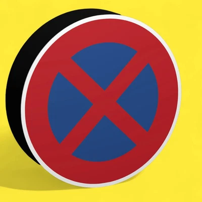 Absolutes Halteverbot Verkehrsschild - LED Leuchtbox