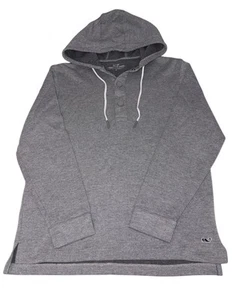 Felpa con cappuccio Vineyard Vines uomo piccola Henley pullover balena casual grigio - Foto 1 di 9
