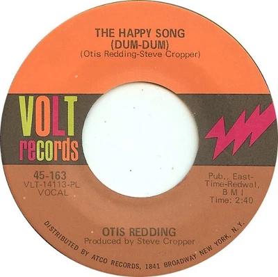 Otis Redding - The Happy Song (Dum-Dum) / Open The Door (7") (Near Mint (NM or M - Image 1 of 2