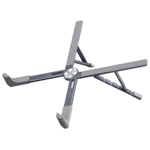 5 Angel Adjustable Folding Notebook Computer Risers Stand for 17.3inch - Afbeelding 1 van 8
