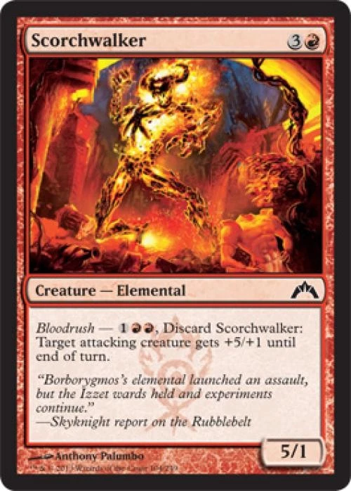 Scorchwalker -Foil Light Play MTG Gatecrash - Image 1 of 1
