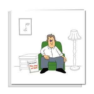 Divertida Tarjeta de Cumpleaños Adulto Novio Marido Hombre Amigo Hombres Humor Travieso Rudo - Imagen 1 de 9