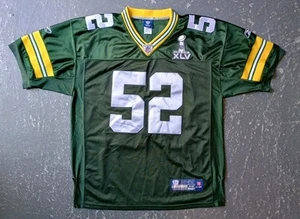 Clay Matthews Jersey Green Bay Packers Sz 48 Super Bowl Stiched Reebok On Field - Picture 1 of 16