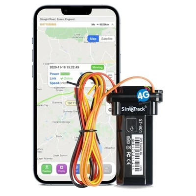 Mini GPS-Tracker  4G Fahrzeugortung für Auto Motorrad Taxi - Bild 1 von 4
