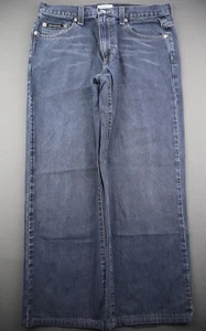 Pantalones de mezclilla para hombre DKNY Performance rectos 5 bolsillos 100 % algodón talla 32x30 (Sr 31x26) - Imagen 1 de 7
