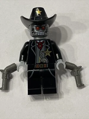 LEGO Minifigure Sheriff Not-a-robot tlm023 The Lego Movie Western - Image 1 of 4