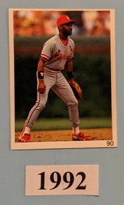 1991 1992 1993 Red Foley Stickers - U Pick a Player