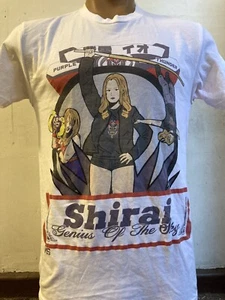 100% AUTHENIC Io Shirai Genius OfThe Sky Purple Thunder Med T-shirt Rare - Picture 1 of 12