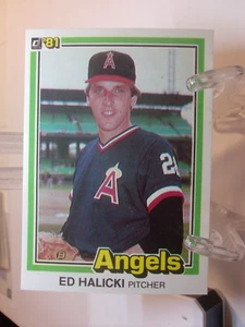 1981 Donruss Baseball Card #53 - Ed Halicki - California Angels (97835) - Picture 1 of 2