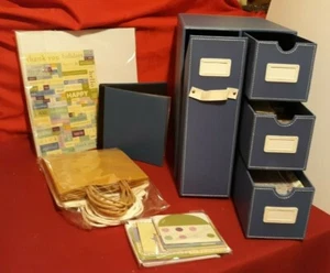 Colorbok All Inclusive Papier Bastelset Scrapbooking & Hülle Blau QVC Basteln ✞  - Bild 1 von 11