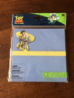 ÁLBUM ACORDEÓN DECORATIVO EK ÉXITO DISNEY TOY STORY AZUL 6X6 NUEVO A7580 Foto 1 de 2