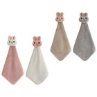  4 Pcs Quick-drying Hanging Towel Bathroom Baby Washcloths Child Absorb Water