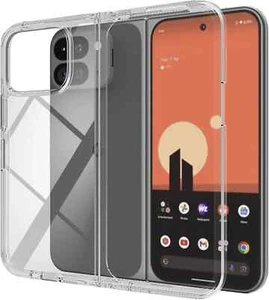 2x For Google Pixel Fold / 9 Pro Fold Case Clear Hard Phone Cover - Picture 1 of 6