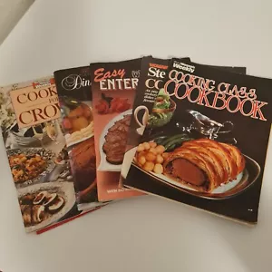 Dinner Party Cookbook Vintage x 5 Australian Womens Weekly Family Circle bundle - Picture 1 of 8