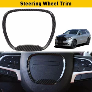 Steering Wheel Trim Cover Ring Decor For Dodge Challenger Charger 2015+ Durango - Picture 1 of 13