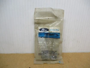 (2) NEW - OEM Ford D0HZ-16874-A Hood Catch Plate 1973-1990 LN600/750 - Picture 1 of 2