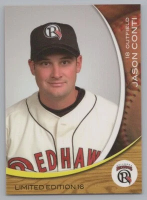 Jason Conti Oklahoma Redhawks 2005 DAV Minor League Baseball Card - Image 1 of 2