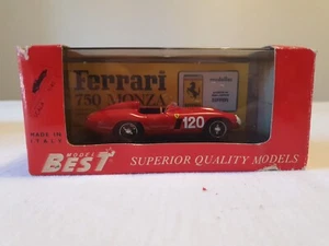 1/43 BEST FERRARI 750 MONZA # TARGA FLORIO #.NO BRUMM BANG VITESSE PROGETTO K - Foto 1 di 15