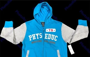 *Faded Glory Boy's Hoodie Size Small (6-7)  Blue Zip Jacket Sweatshirt* - Picture 1 of 2
