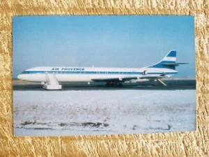 AIR PROVENCE INTERNATIONAL CARVELLE 12 AT PRAGUE.VTG AIRCRAFT POSTCARD*P51 - Picture 1 of 2