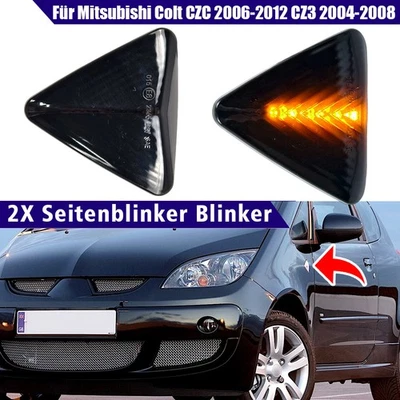 FRECCE LATERALI NERE PER MITSUBISHI COLT CZC CZ3 Z23 Z24 Z25 Z33 Z34 Z3 - Immagine 1 di 4