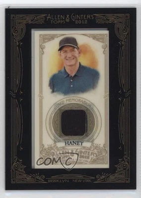 2012 Topps Allen & Ginter's Framed Mini Relics Hank Haney #AGR-HH Rookie RC - Image 1 of 2