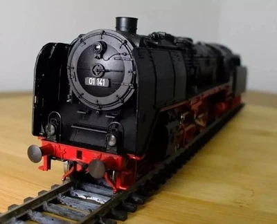 Rivarossi 1349 HO gauge DB BR 01 Steam Locomotive in black livery - Image 1 of 4