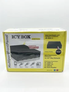 ICYBOX MultiportFrontPanel IB-864-B Series Multi Card Reader - Picture 1 of 6