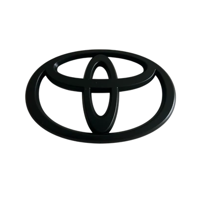Logotipo emblema parrilla negra para Toyota Matrix 2003-2008 Foto 1 de 4