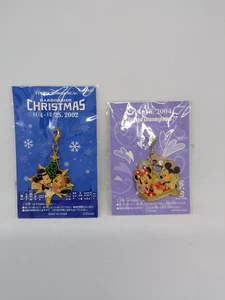 Brandneu Tokyo Disney Meer & Disneyland Pins Lot 2002 Weihnachten & 2004 Valentinstag - Bild 1 von 5