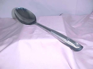 Revere Ware Edelstahl Löffel schwarzer Griff 13 1/2" - Bild 1 von 7
