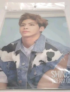 SHINEE Jonghyun DREAMGIRL Clearfile folders NEW IN PACKAGE (4-set) - Picture 1 of 8