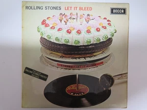 THE ROLLING STONES LET IT BLEED VERY RARE UNBOXED DECCA SKL 5025 1ST UK STEREO - Picture 1 of 13