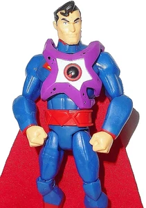 ***Kmart Exclusive*** DC Universe SUPERMAN & STARRO  justice league Total Heroes - Picture 1 of 3