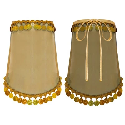 Women Arab Princess Costume Face Tribal Masquerade Mask Wrap for Halloween Party - Image 1 of 3