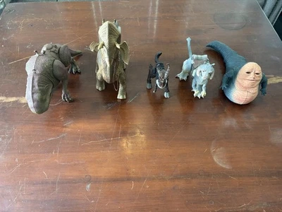 Star Wars POTF Dewback, Tauntaun, Kybuck, Ronto Kenner 1997 Vintage LOT - Image 1 of 4