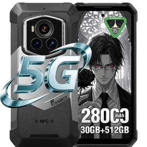 Smartphone FOSSiBOT F107 Pro 5G Exterior 30GB+512GB 28000mAh Android15 200MPHandy - Imagen 1 de 12