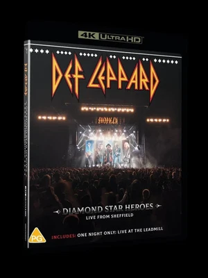 Def Leppard Diamond Star Heroes Live From Sheffield (New 4K UHD) - Image 1 of 3