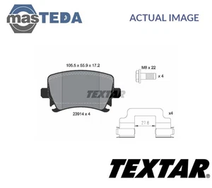 2391402 BRAKE PADS SET BRAKING PAD REAR TEXTAR NEW OE REPLACEMENT - Picture 1 of 5