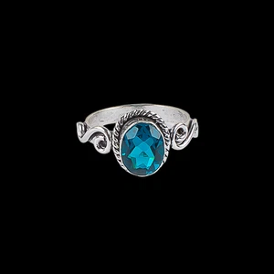 Apatite Gemstone 925 Sterling Silver Jewelry Women's Ring For Anniversary Gift - Picture 1 of 5