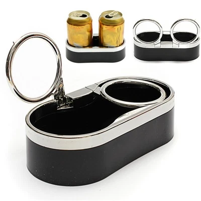 Portavasos automático de plástico portabotellas de doble orificio para barco marino coche RV camión Foto 1 de 4