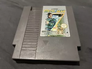 NES - Metal Gear Pal Cart Only Nintendo - Picture 1 of 2