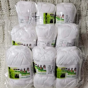 Sale 9SkeinsX50gr Bamboo Cotton Baby Blankets Hand Knitting Crochet Yarn 01 - Picture 1 of 23