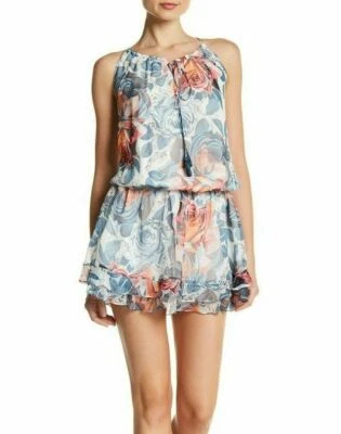 Mini Vestido Para Mujer Elizabeth and James Kenji Floral Seda Talla M A31 Precio de venta sugerido por el fabricante 365 USD Foto 1 de 4